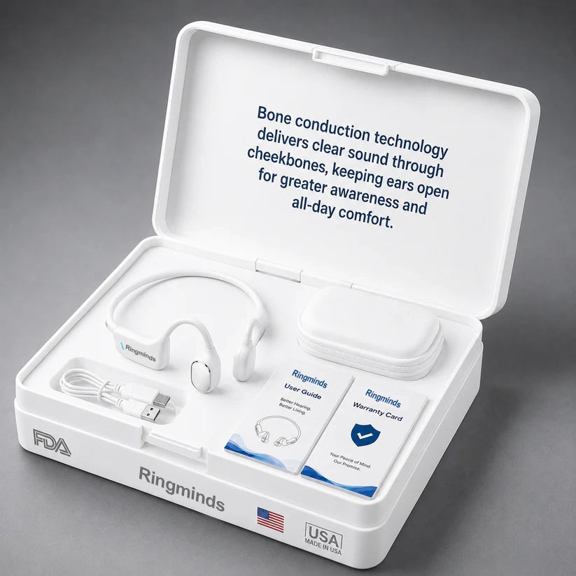 🌎Ends Today: 88% OFF!⏰👂Revitalize your ears again💖 💥 LIMITED TIME OFFER!🔥Advanced Bone Conduction Smart Hearing Aid