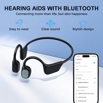 🌎Ends Today: 88% OFF!⏰👂Revitalize your ears again💖 💥 LIMITED TIME OFFER!🔥Advanced Bone Conduction Smart Hearing Aid